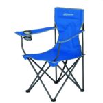 Kookaburra Outdoor Leisure Blue Quad Camp Chair – 120kg