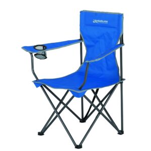 Kookaburra Outdoor Leisure Blue Quad Camp Chair – 120kg