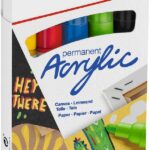 Edding – 5100 Permanent Acrylic Marker Medium 5’s Basic