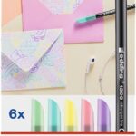 Edding – Pastel Colour Pen Fine 6’s