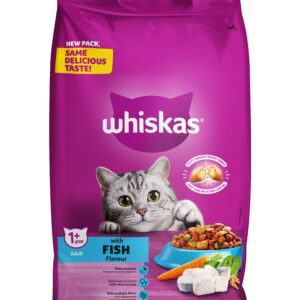 Whiskas Dry Adult Cat Food with Fish Flavour 2.7kg