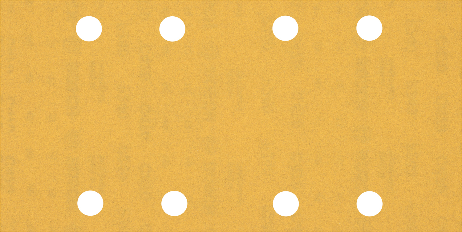 Best for Wood & Paint, 93 x 186mm,240, 8 holes, 10 Piece, Hook & Loop