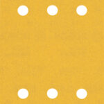 115 x 107mm, 240G, 6 holes, 10 Piece, Hook&Loop