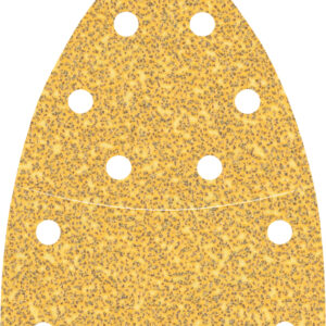 Delta Paper 102 x 93mm, 40G, 11 hole, 10 Piece Hook&Loop