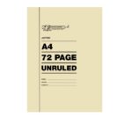 Freedom Stationery – A4 72 Page Unruled Jotter (Pack Of 20)
