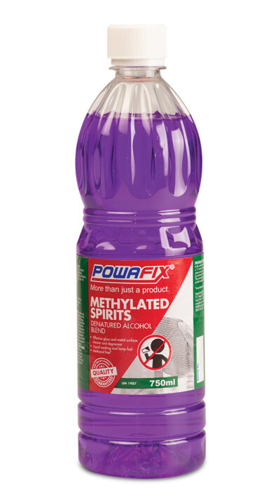 Powafix Methylated Spirits 750ML