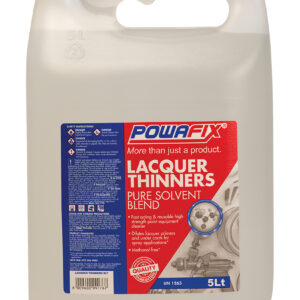 Powafix Methanol Free Lacquer Thinners 5L