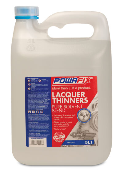 Powafix Methanol Free Lacquer Thinners 5L