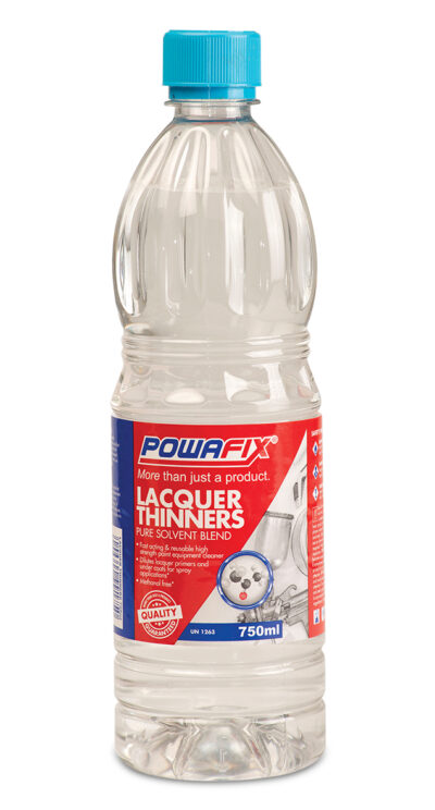 Powafix Methanol Free Lacquer Thinners 750ML