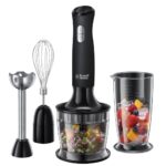 Russell Hobbs Desire Matte Black 3 in 1 Stick Blender