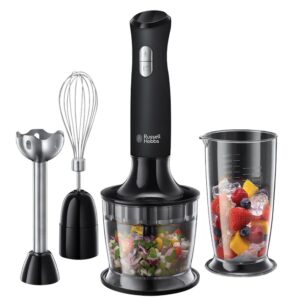 Russell Hobbs Desire Matte Black 3 in 1 Stick Blender