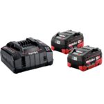Metabo – Charger and Batteries Basic Set 2 X LI-HD 5.5 AH (685122000)