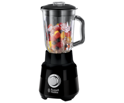 Russell Hobbs Black Glass 1.5 L Multiple Speeds Jug Blender