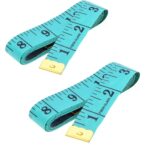 Haberdashery Measuring Tape – Tailoring Tape – 150cm (Pack of 2) – Turquoise