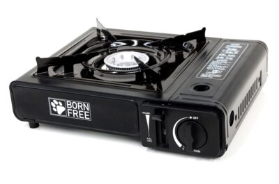 Born Free – Portable Gas Stove / Camping Stove (Works with Gas Cartridges)