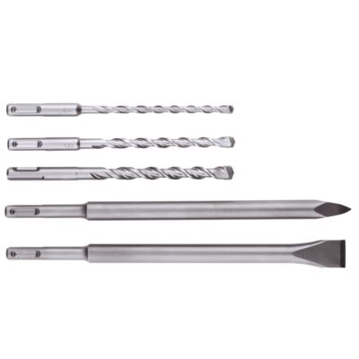 Metabo – Drill Bit / Chisel Set – SDS-PLUS – 5Pieces (630477000)