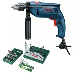 Bosch – Impact Drill (GSB 570) with 41-Piece Drill-Driver Set & Hex-Tool
