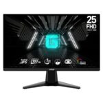 MSI G255F 25 Gaming Monitor 1920×1080 Rapid IPS 180Hz Adaptive Sync