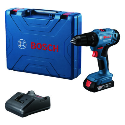 Bosch – Cordless Impact Drill/Driver (GSB183-LI) with 2 Batteries & Charger