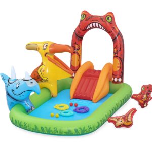 Bestway 2.41m x 1.40m x 1.37m Jurassic Splash Play Center