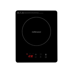 Mellerware Induction Cooker Single Glass Black 1800W “Capri”