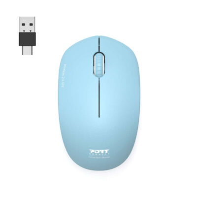 Port Connect 2.4GHz Collection II Wireless Mouse – Azur