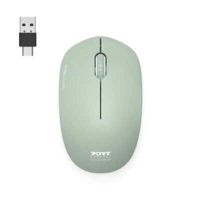 Port Connect 2.4GHz Collection II Wireless Mouse – Olive