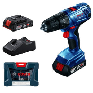 Bosch – Drill (GSB180-LI) with 2 x 2AhBattery, Charger & Drill Bits