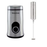 Taurus – Electric S/Steel Coffee Grinder with Froth Master Milk Frother
