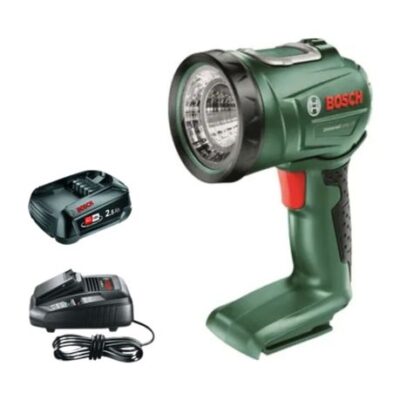 Bosch Universal Lamp 18 with 2.5Ah Battery and Charger