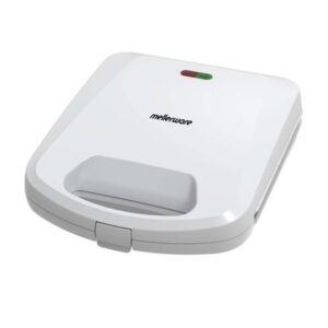 Mellerware Sandwich Maker 4 Slice Non-Stick White Plastic 1200W