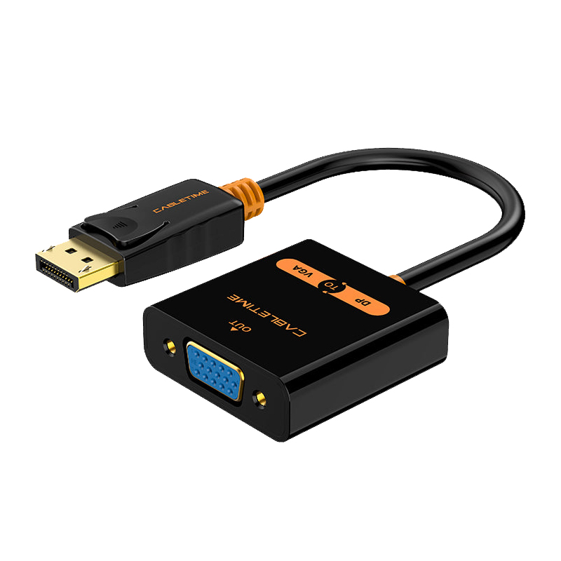 0.2M 1080P HDMI M T0 VGA F Adapter