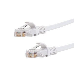 Gizzu Cat6 UTP Fly Lead Ethernet Network Cable 20cm – White