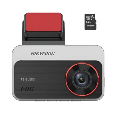 Hikvision C200S Dashcam with 64GB Micro-SD