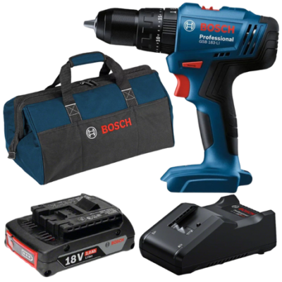Bosch – Cordless Impact Drill / Driver Combo Kit (GSB 183-LI)