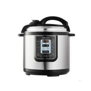 Pressure Cooker With LED Display Stainless Steel Silver 6L 1000W “Juno”