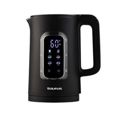 Taurus Kettle Digital 360 Degree Cordless Plastic Black 1.5L 1500W