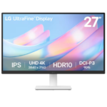 LG UltraFine 27″ 4K UHD IPS Monitor – White