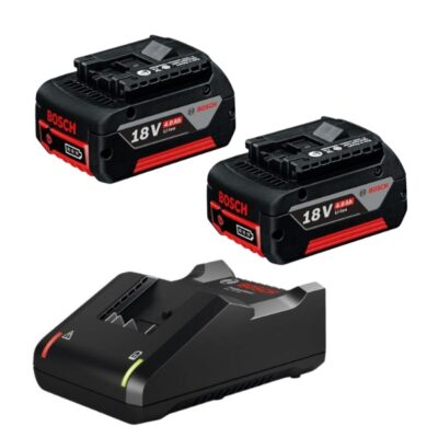 Bosch – Charger (GAL 18V-40) and 2 x Batteries – 4.0Ah (GBA – 18V) – Combo
